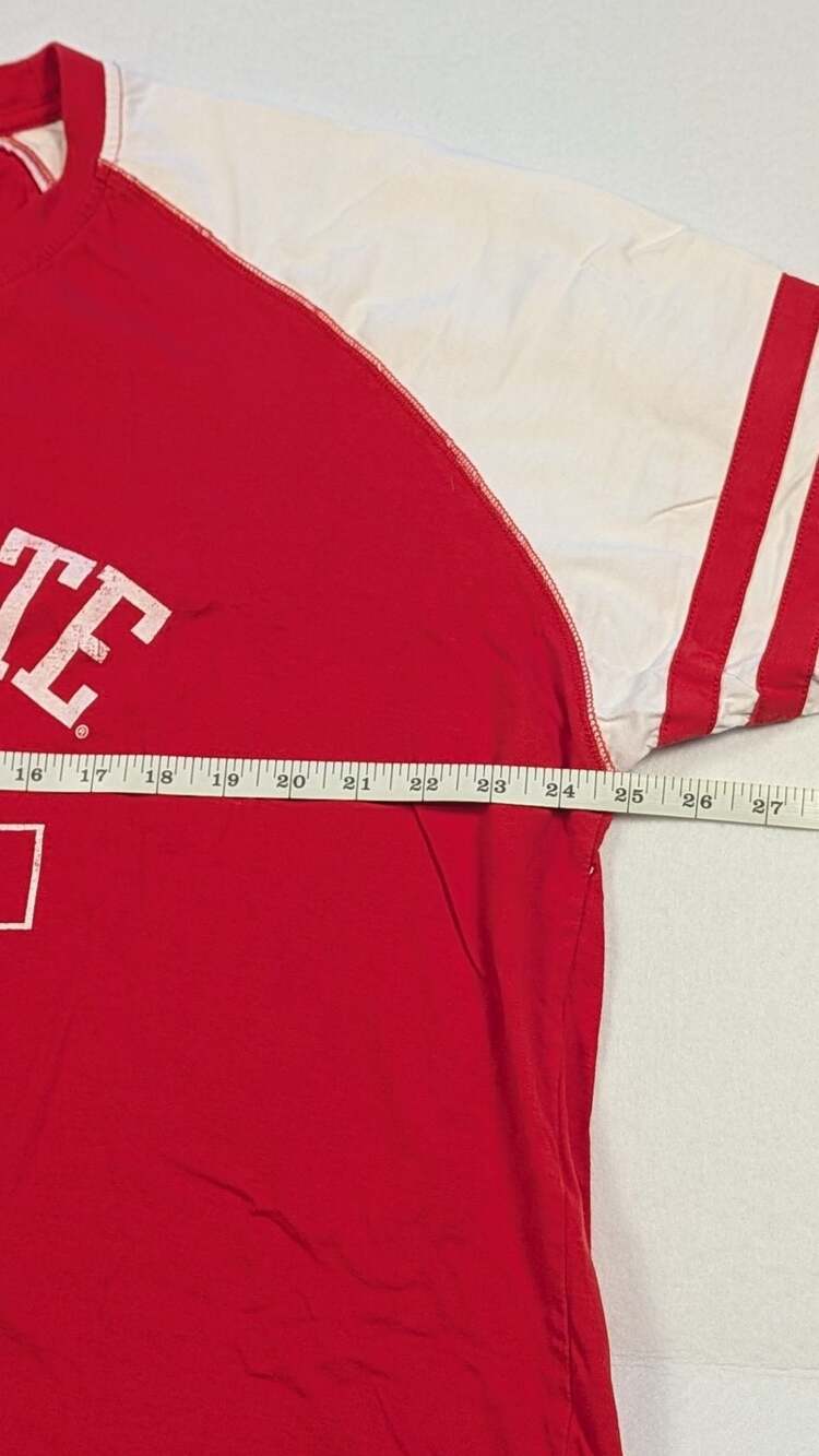 NC State Wolfpack 2XL Rivalry Threads Graphic Ringer T-Shirt - Picture 7 of 7